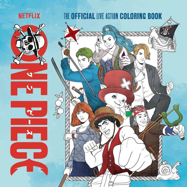 One Piece: The Official Coloring Book (Netflix)