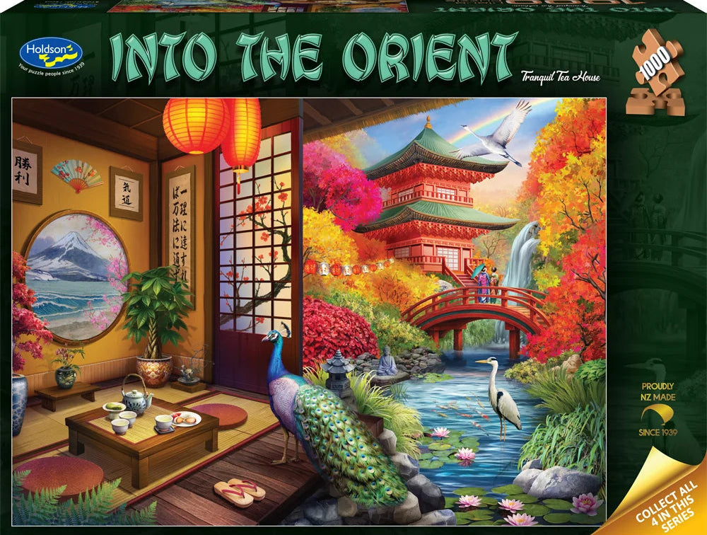 Into the Orient - 1000pc Jigsaw Puzzle - Tranquil Tea House