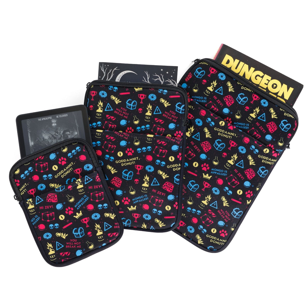 Kingdom of Threads: Hello Crawlers Book Sleeve | Dungeon Crawler Carl (Medium)