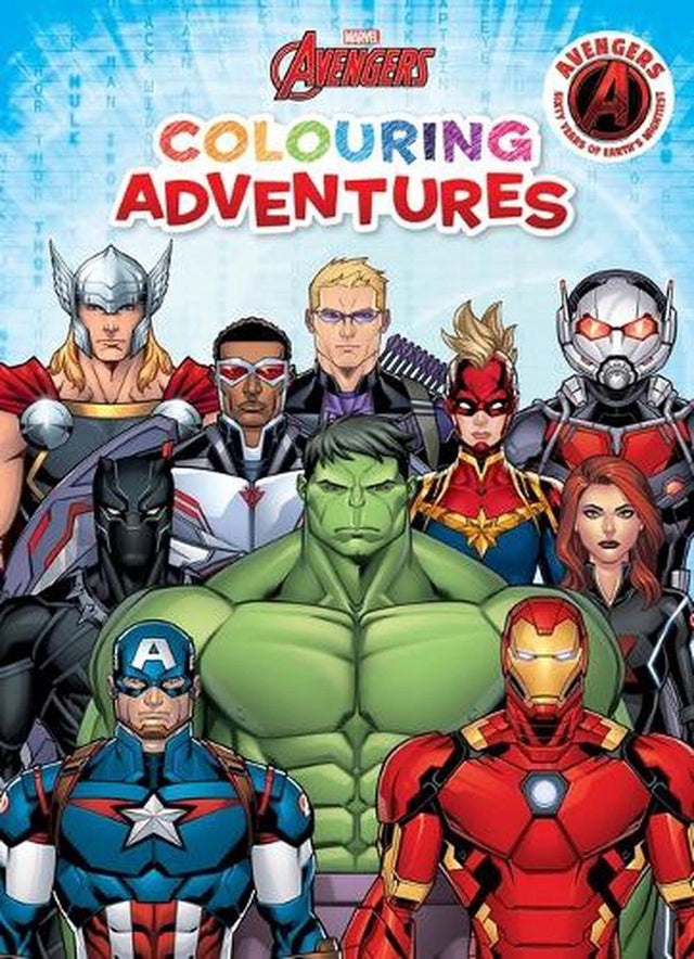 Avengers 60th Anniversary: Colouring Adventures (Marvel)