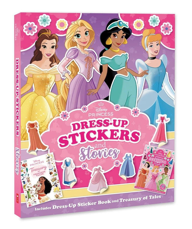 Disney Princess: Dress-up Stickers and Stories Collection