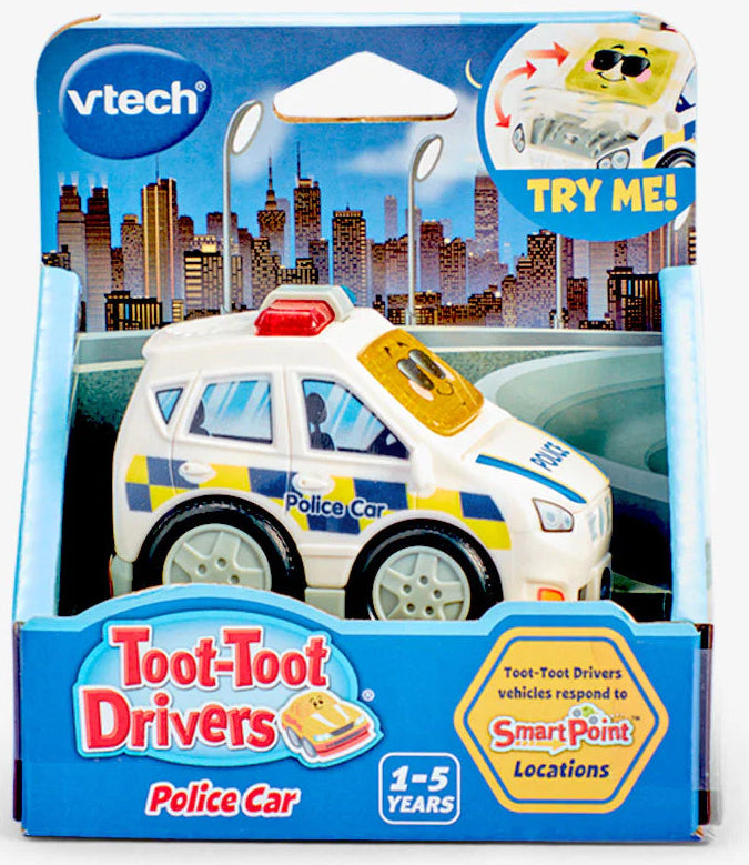 Vtech Toot-Toot Drivers - Police Car (Yellow & Blue)