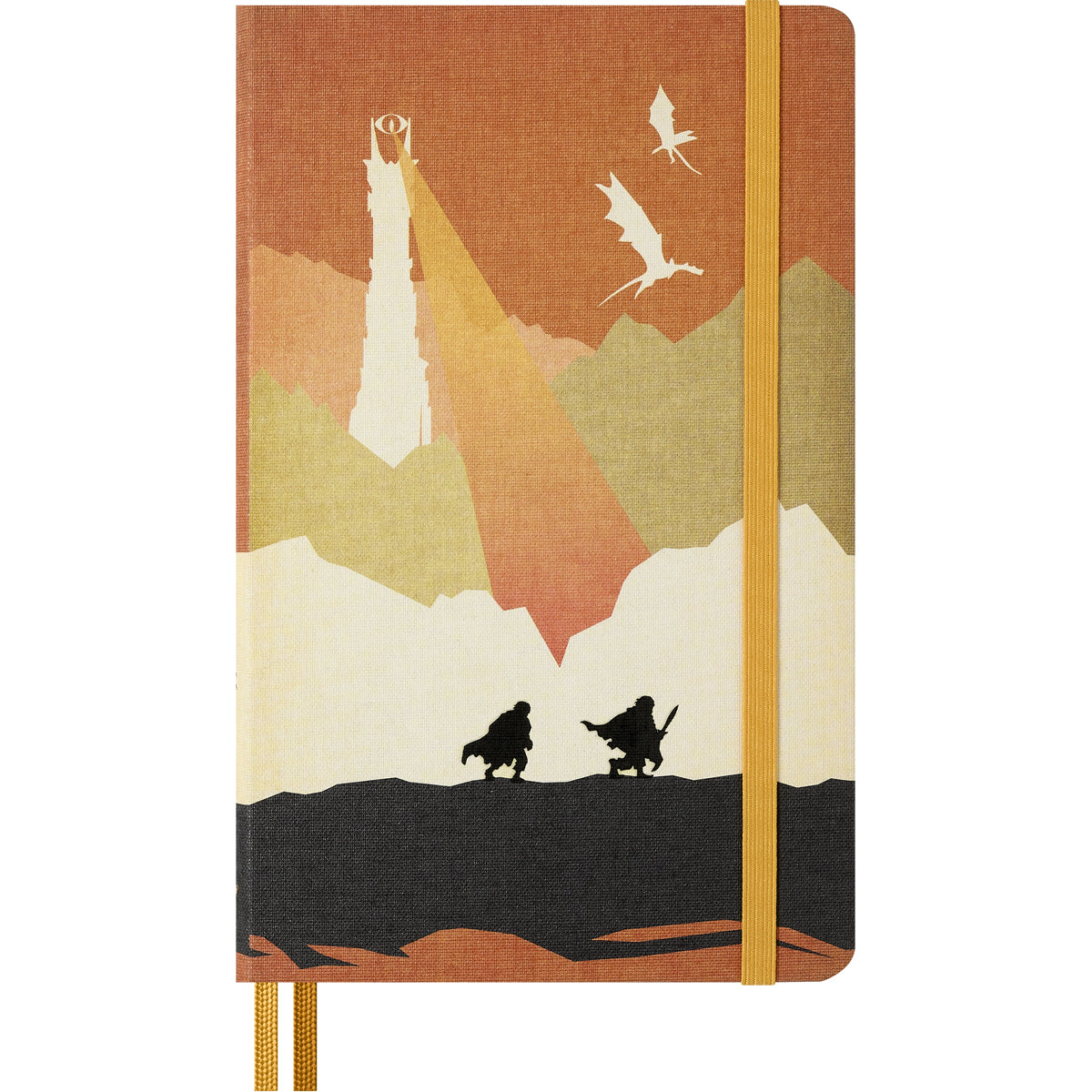 Moleskine: Limited Edition LOTR Notebook - Frodo & Sam Large Plain