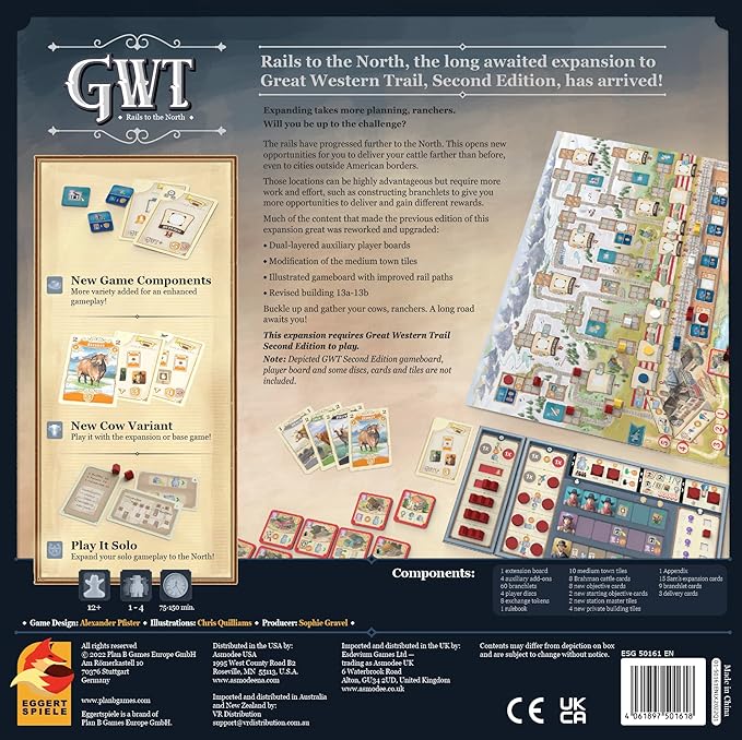 Great Western Trail Rails to the North Second Edition