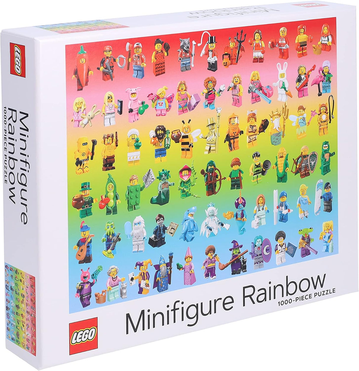 LEGO Minifigure Rainbow 1000-Piece Puzzle