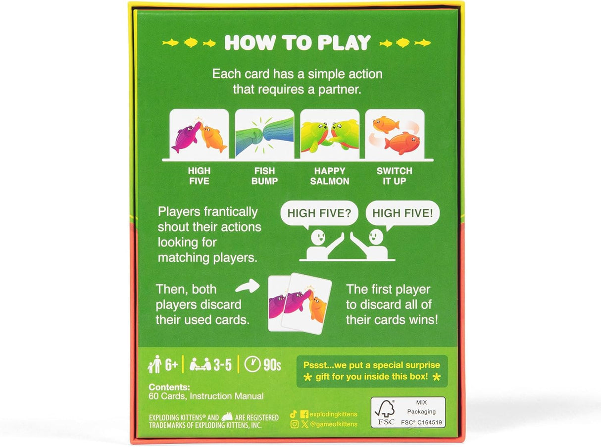 Grab & Game - Happy Salmon (By Exploding Kittens)