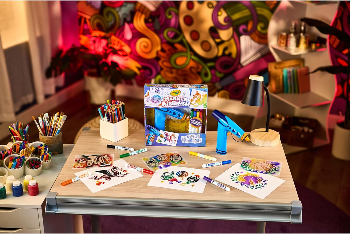 Crayola Marker Airbrush Sprayer Kit