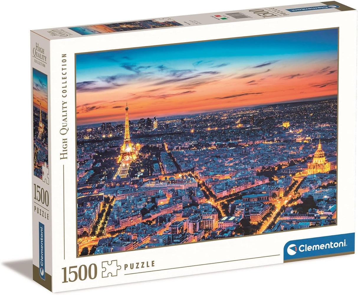 Clementoni View of Paris Jigsaw Puzzle - 1500 Piece - High Quality Collection - (31815)