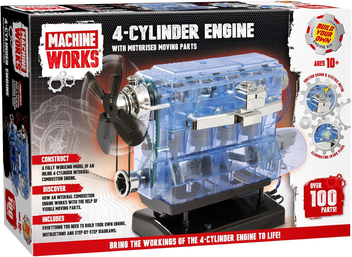 Machine Works: 4 Cylinder Engine Model