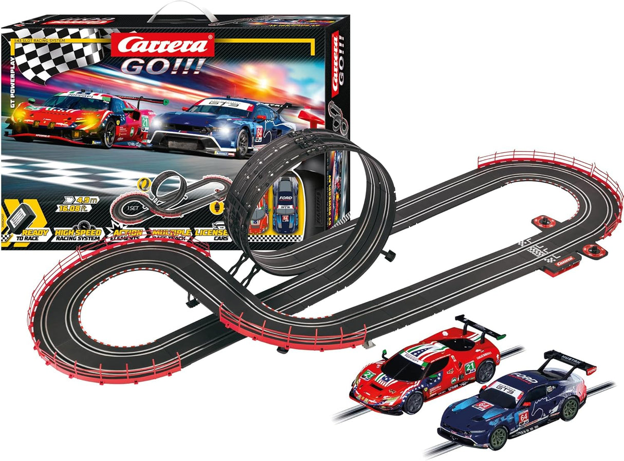 Carrera GO!!! GT Powerplay Slot Car Set