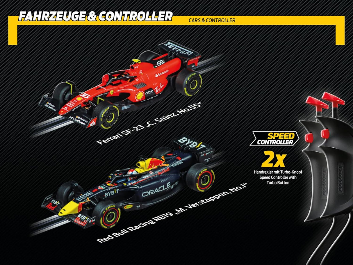 Carrera GO!!! F1 Flying Lap Slot Car Set