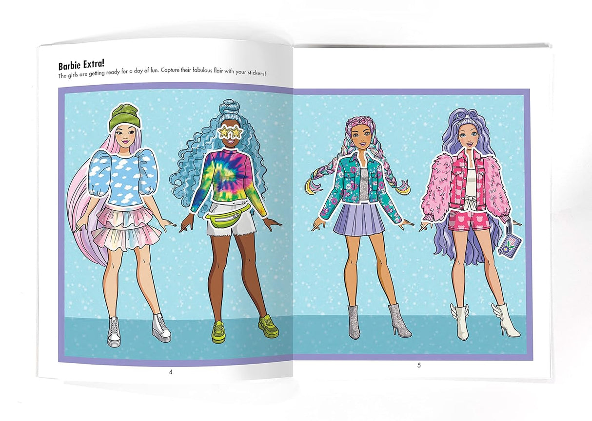 Sticker Book Treasury - Barbie
