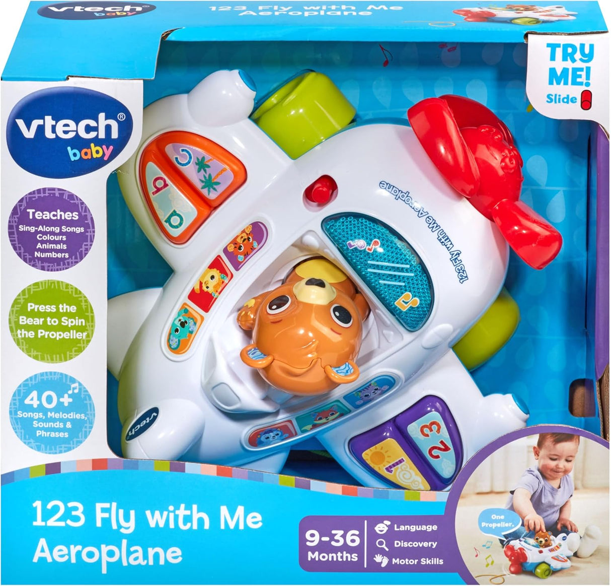 VTech 123 Fly With Me Aeroplane