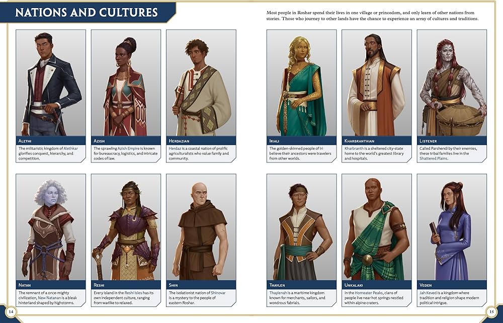 Cosmere RPG Stormlight Welcome to Roshar Guide