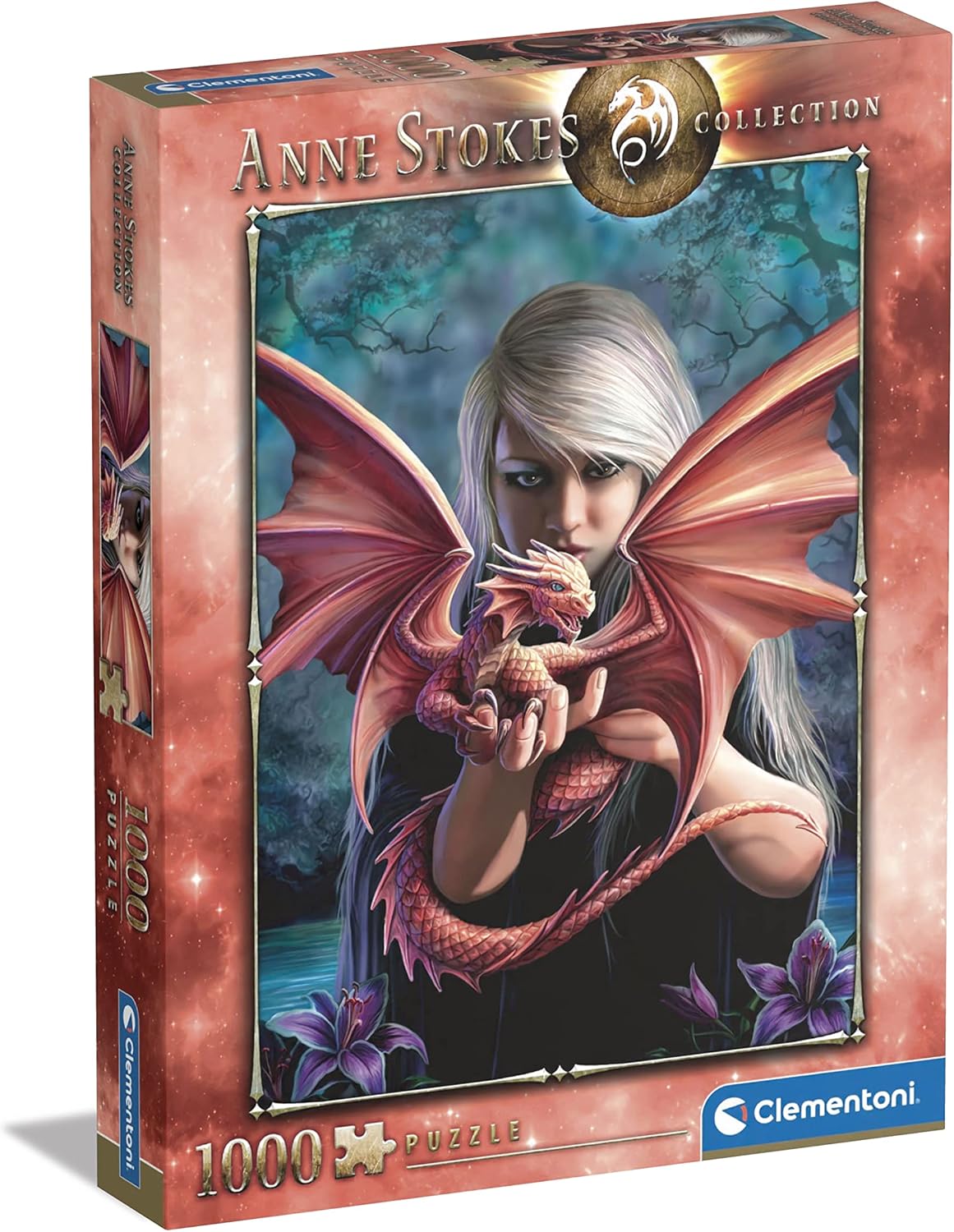 Clementoni Dragonkin Jigsaw Puzzle - 1000 Piece - Anne Stokes Collection - (39640)