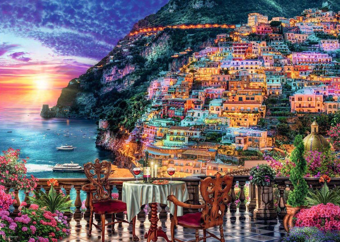 Ravensburger - Positano Italy Puzzle - 1000 Piece