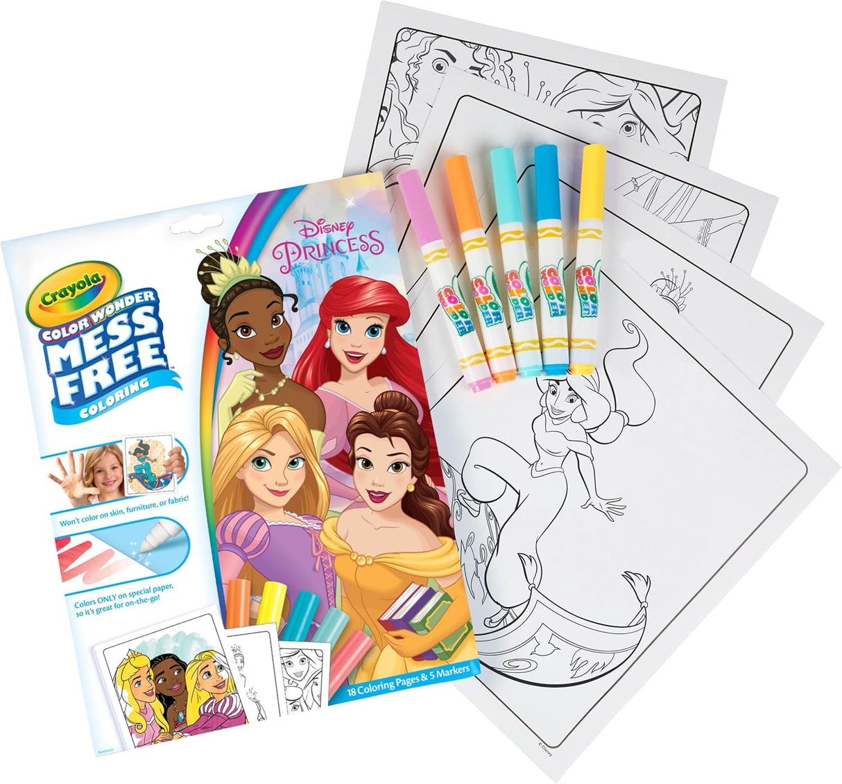 Crayola Color Wonder Foldalope Disney Princess