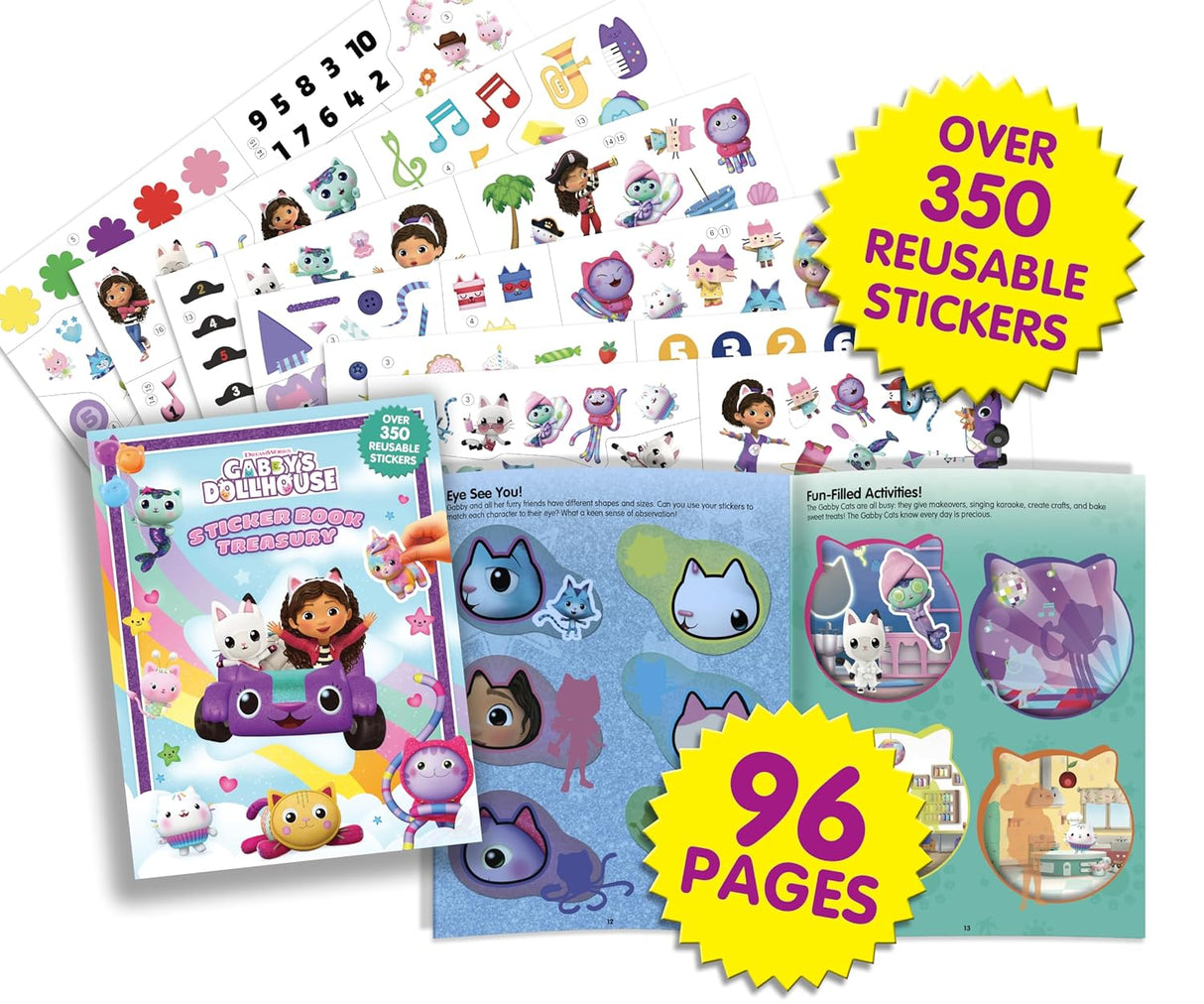 Sticker Book Treasury - Gabby's Dollhouse