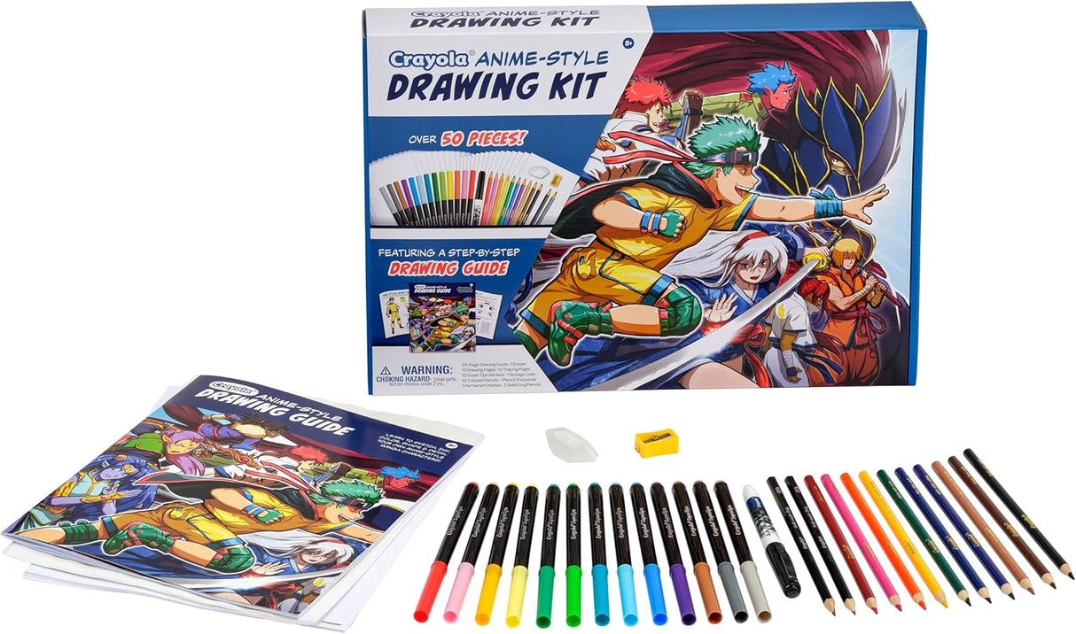 Crayola Anime-Style Drawing Kit