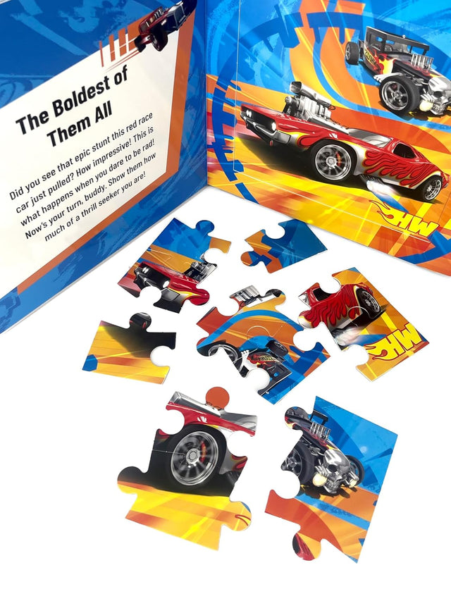 Mattel Hot Wheels My First Puzzle Book