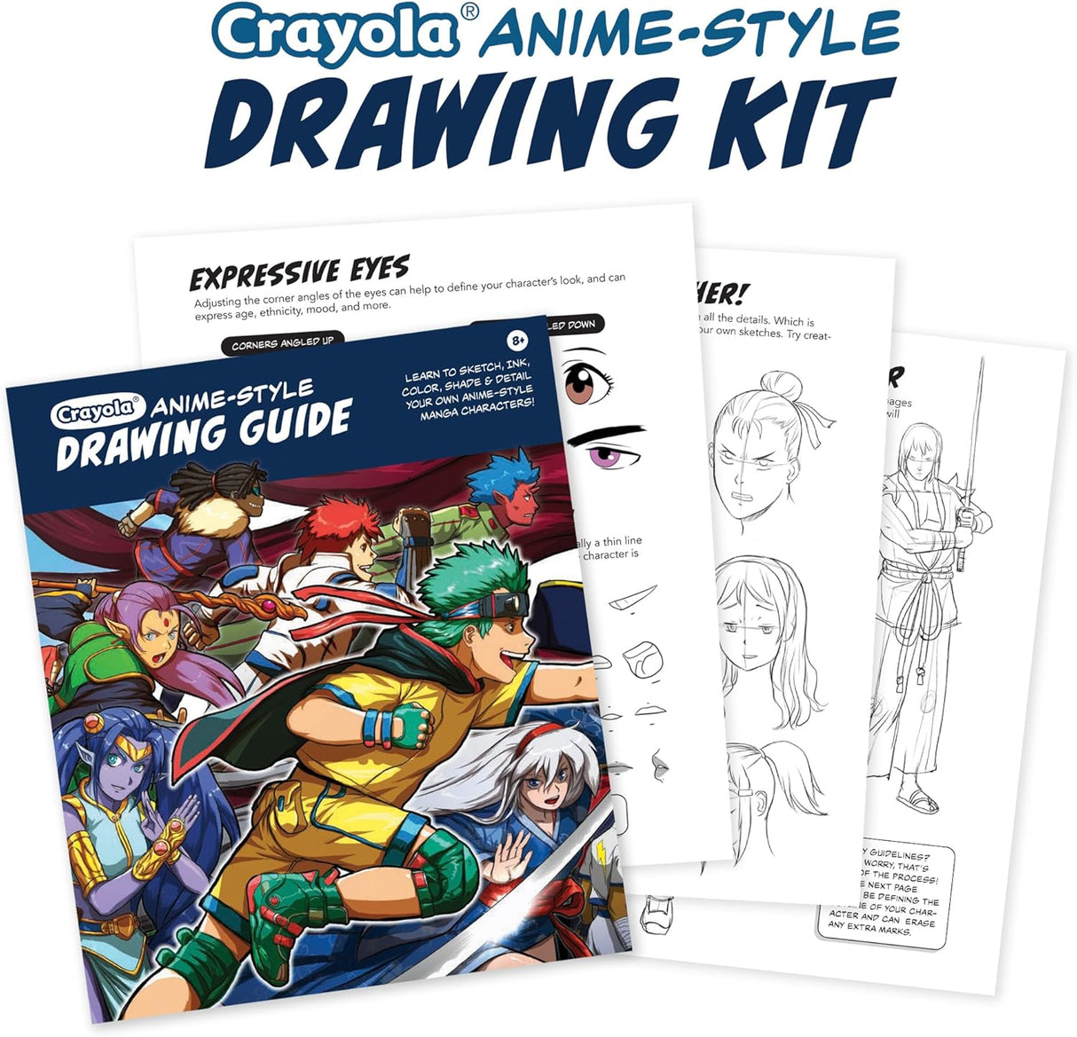 Crayola Anime-Style Drawing Kit