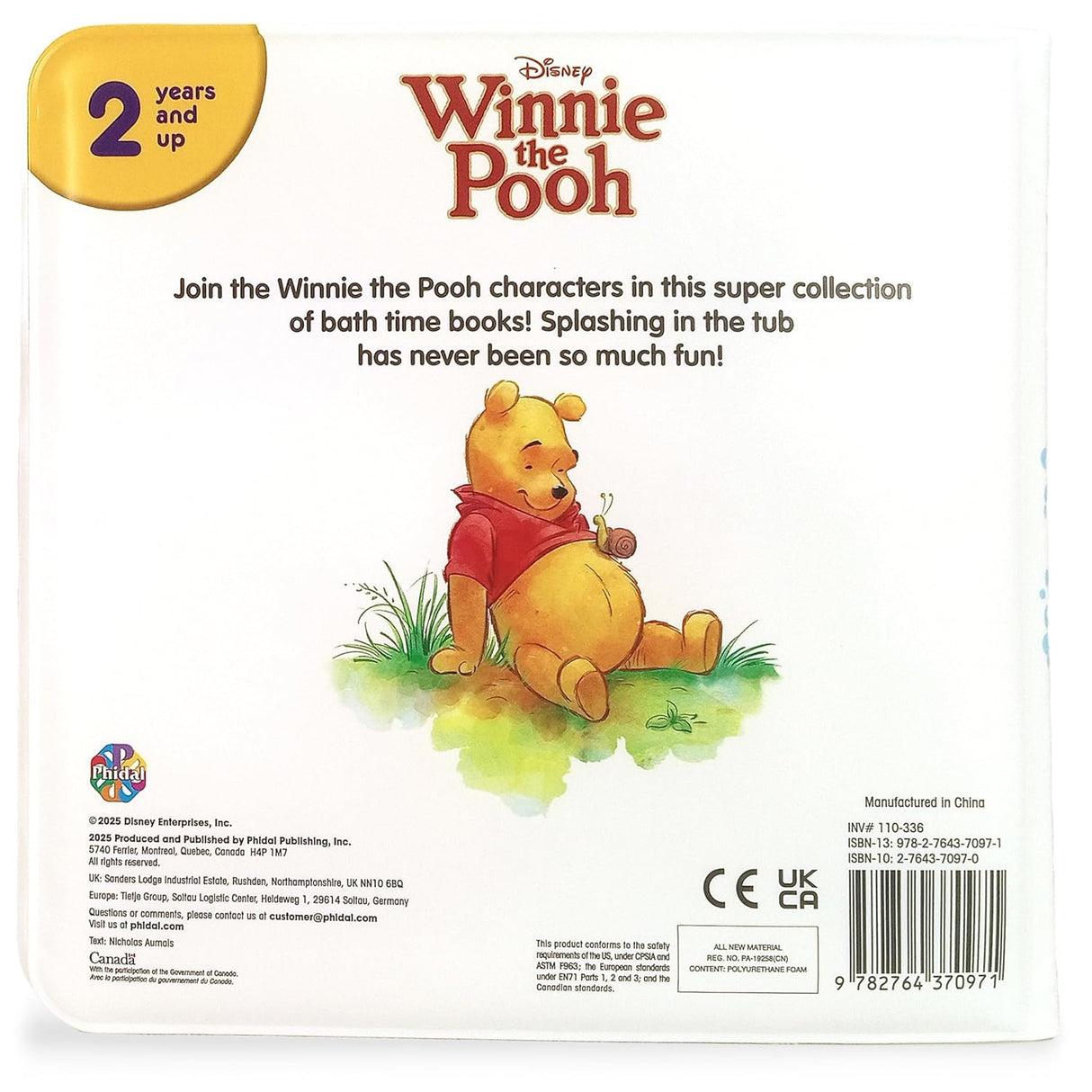 Bath Time Books - Disney Winnie the Pooh