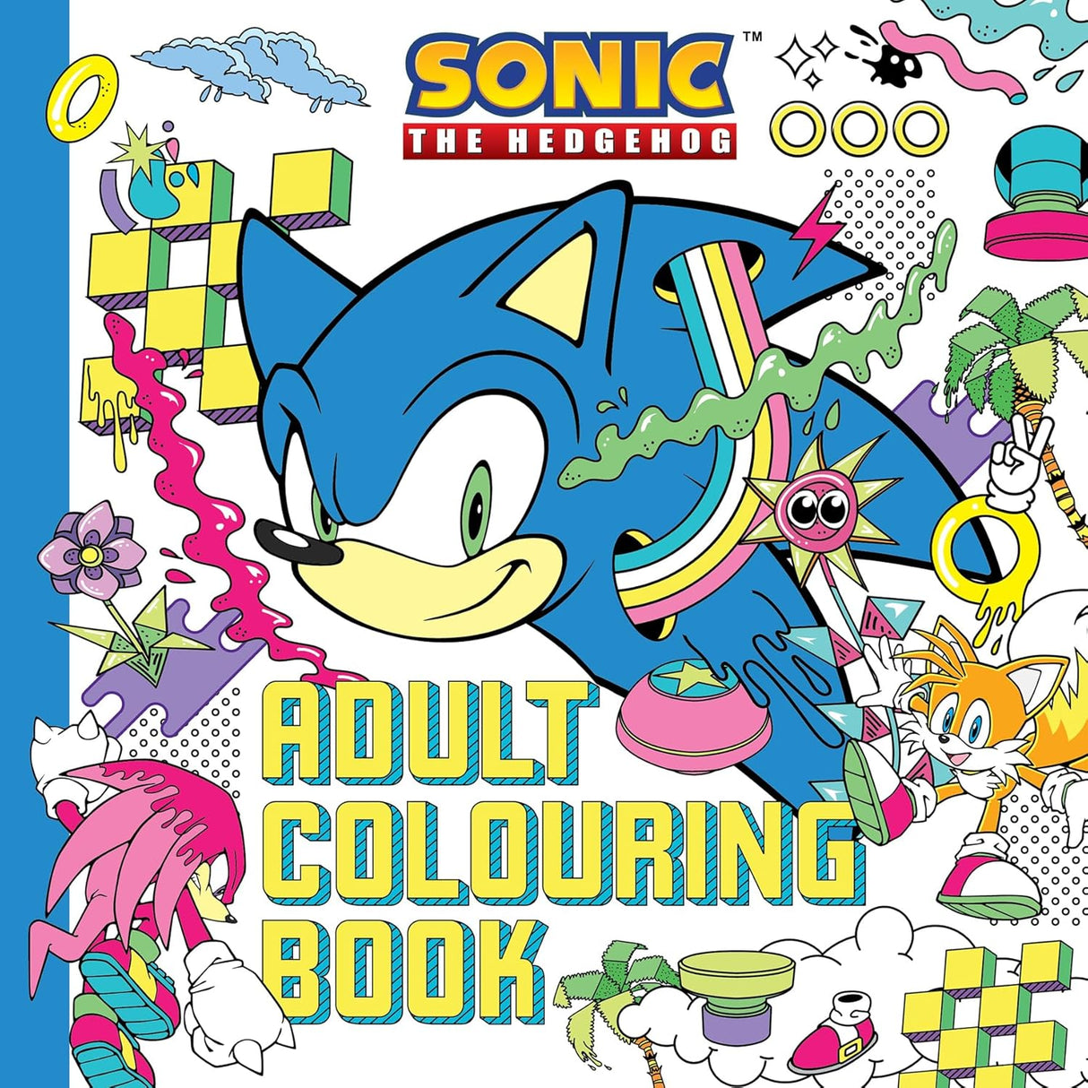 Sonic The Hedgehog: Adult Colouring Book and Puzzle Set (Sega: 1000 Pieces)