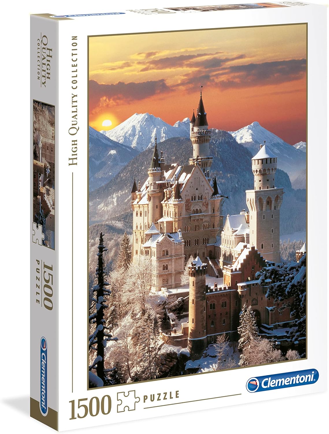 Clementoni Neuschwanstein Jigsaw Puzzle - 1500 Piece - High Quality Collection - (31925)