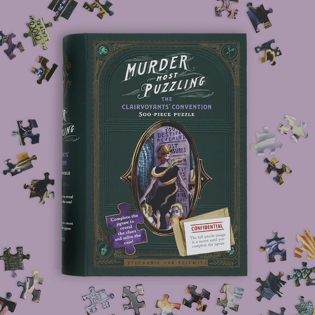 Murder Most Puzzling The Clairvoyants' Convention 500-Piece Puzzle