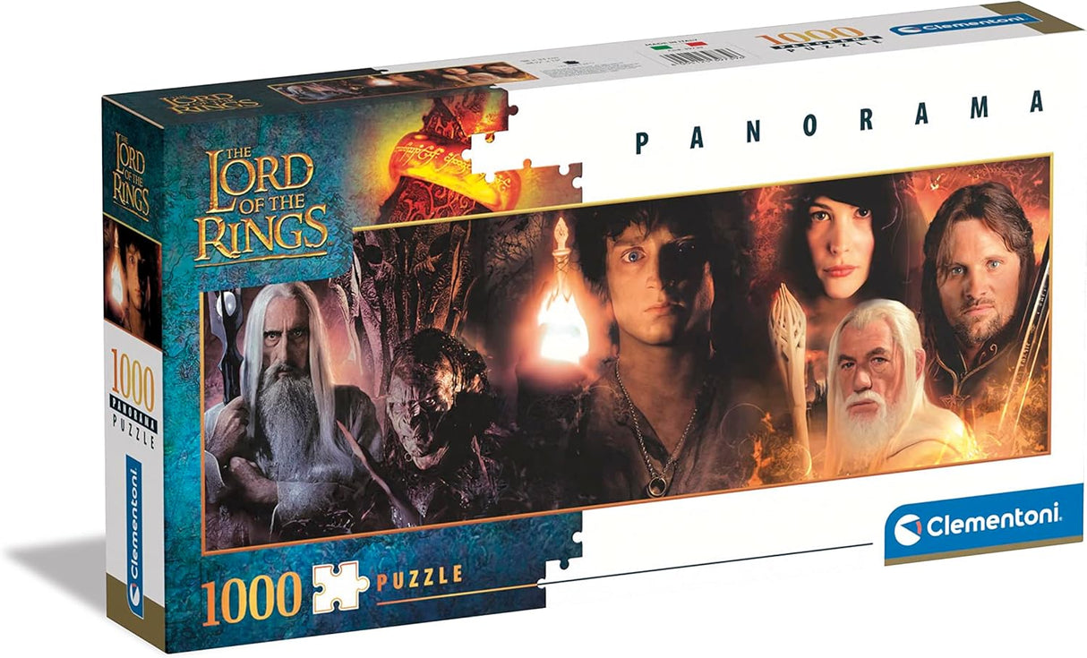 Clementoni The Lord of the Rings Jigsaw Puzzle - 1000 Piece - Panorama - (39739)