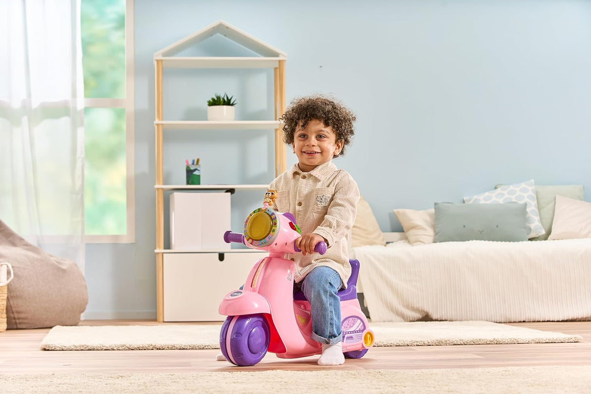 VTech 2-In-1 Ride & Balance Scooter - Pink