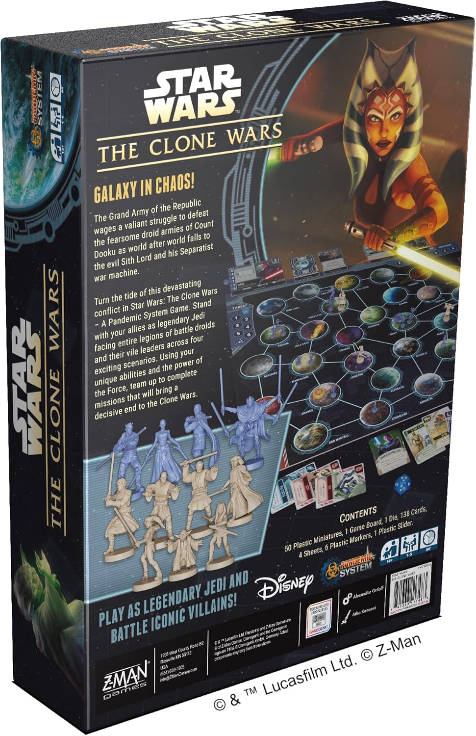 Star Wars The Clone Wars - A Pandemic System Game