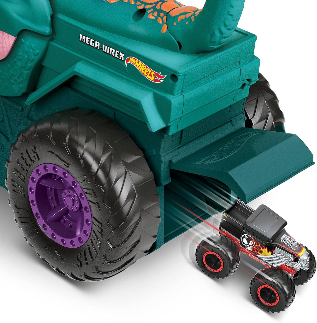 Hot Wheels: Monster Trucks Car Chompin' Mega Wrex