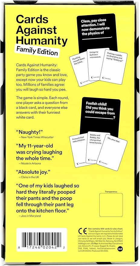 Cards Against Humanity Family Edition