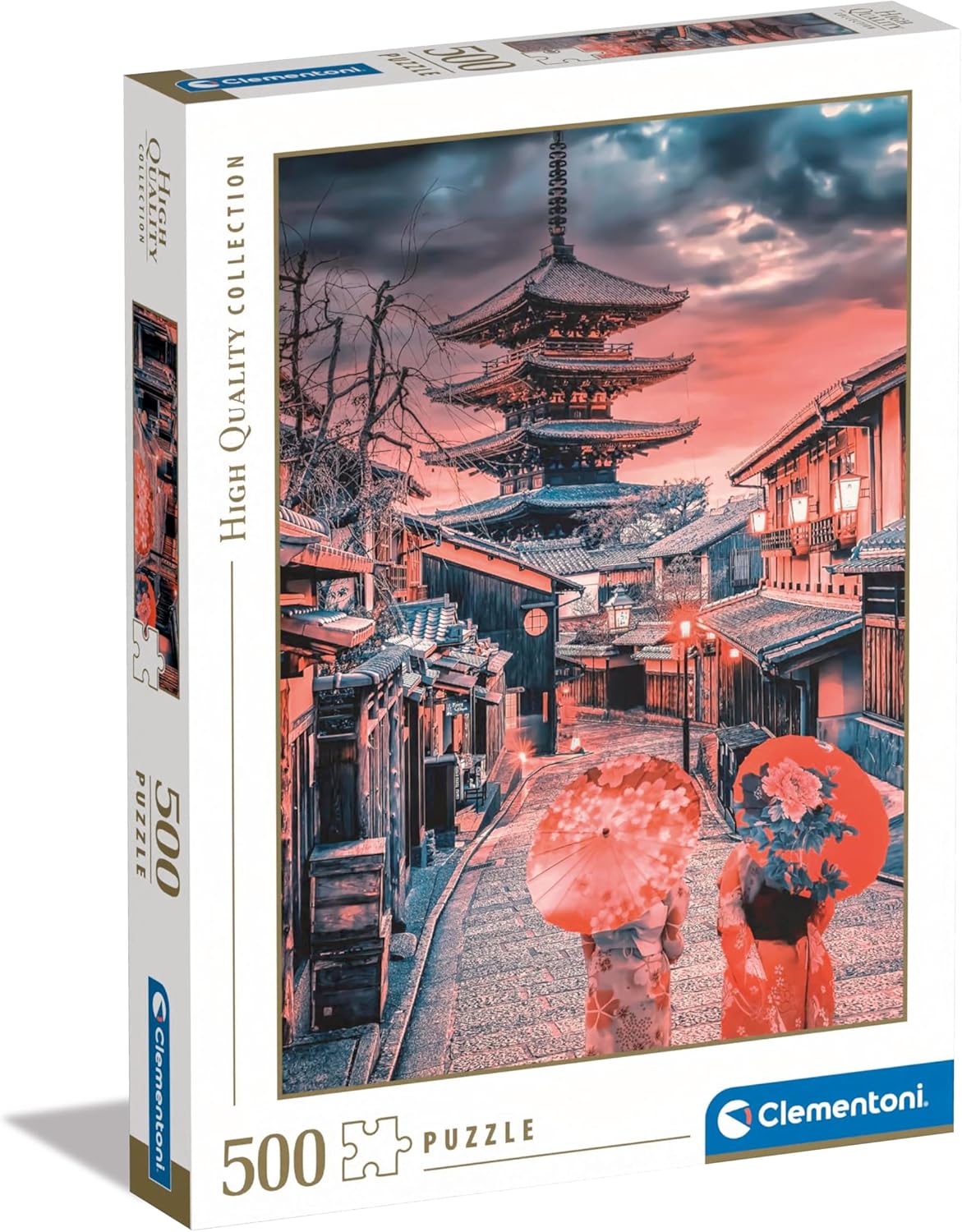 Clementoni Evening in Kyoto Jigsaw Puzzle - 500 Piece - High Quality Collection - (35525)