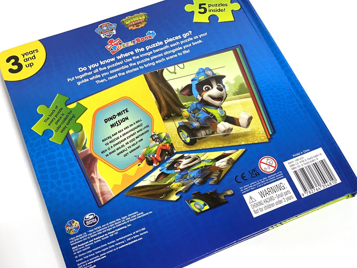 My First Puzzle Book - Paw Patrol Dino Rescue