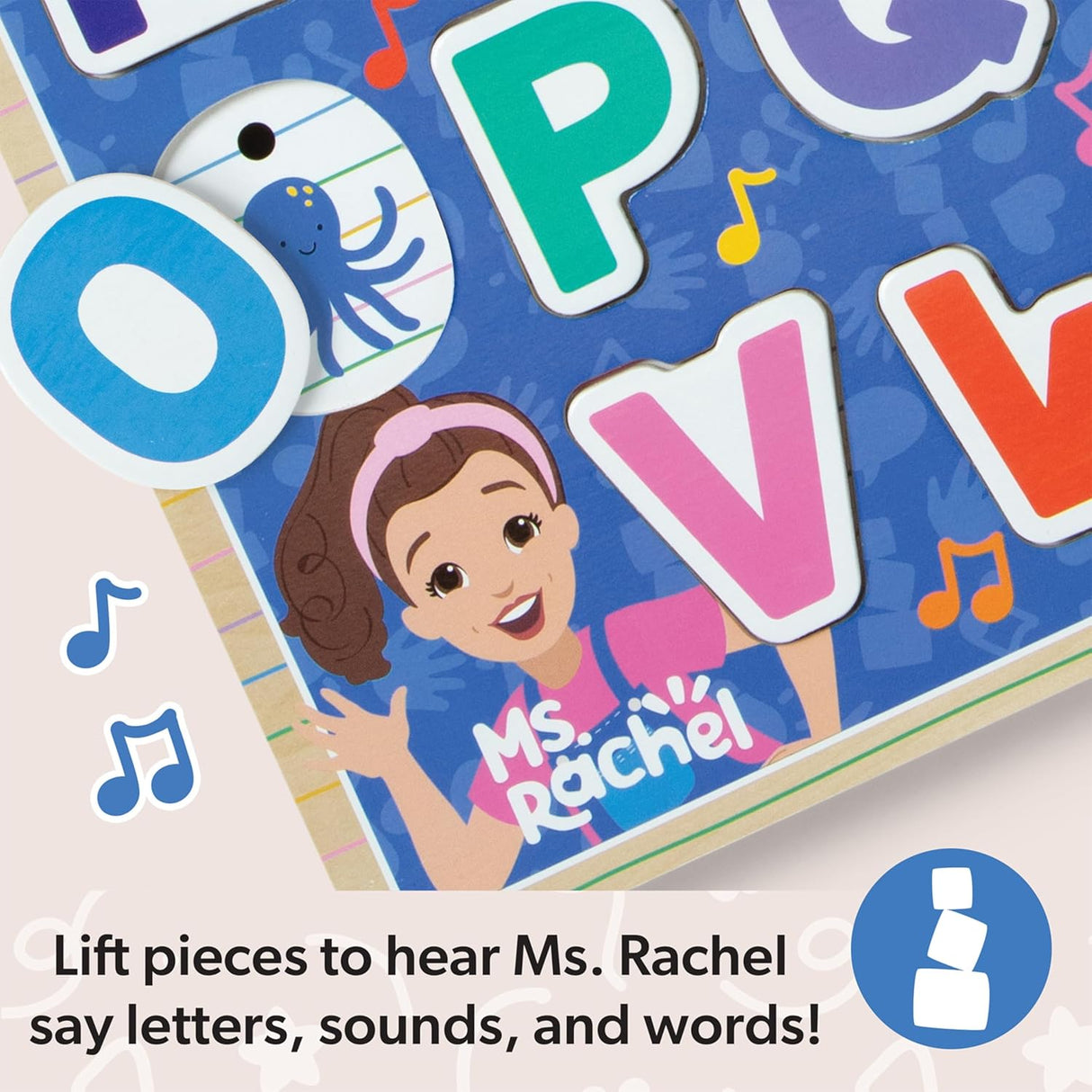 Melissa & Doug - Ms. Rachel Alphabet Phonics Puzzle