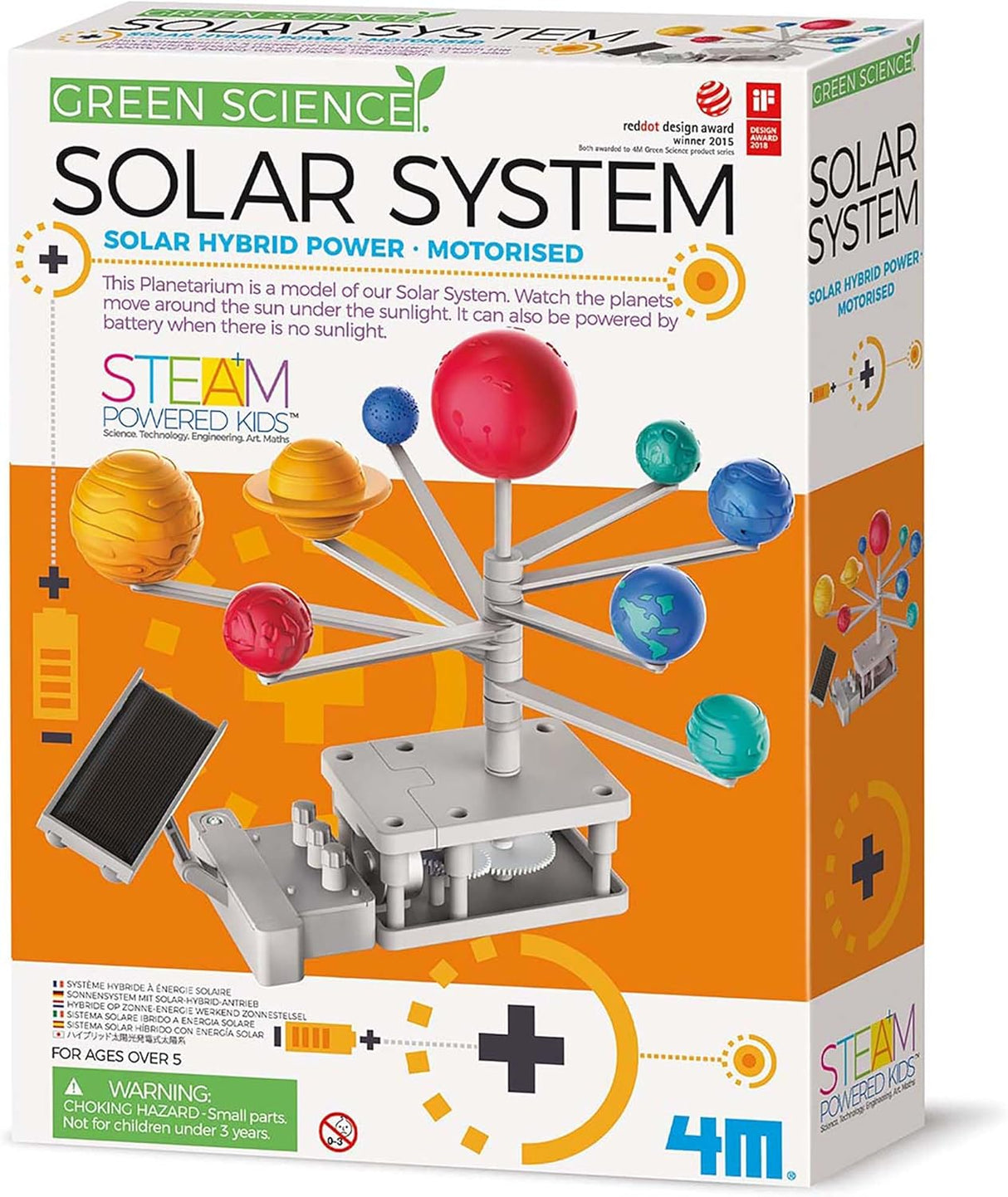 4M Green Science Hybrid Powered Solar System