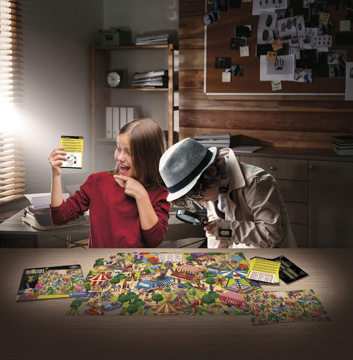 Clementoni Mixtery Catch The Thief Jigsaw Puzzle - 300 Piece - (21712)