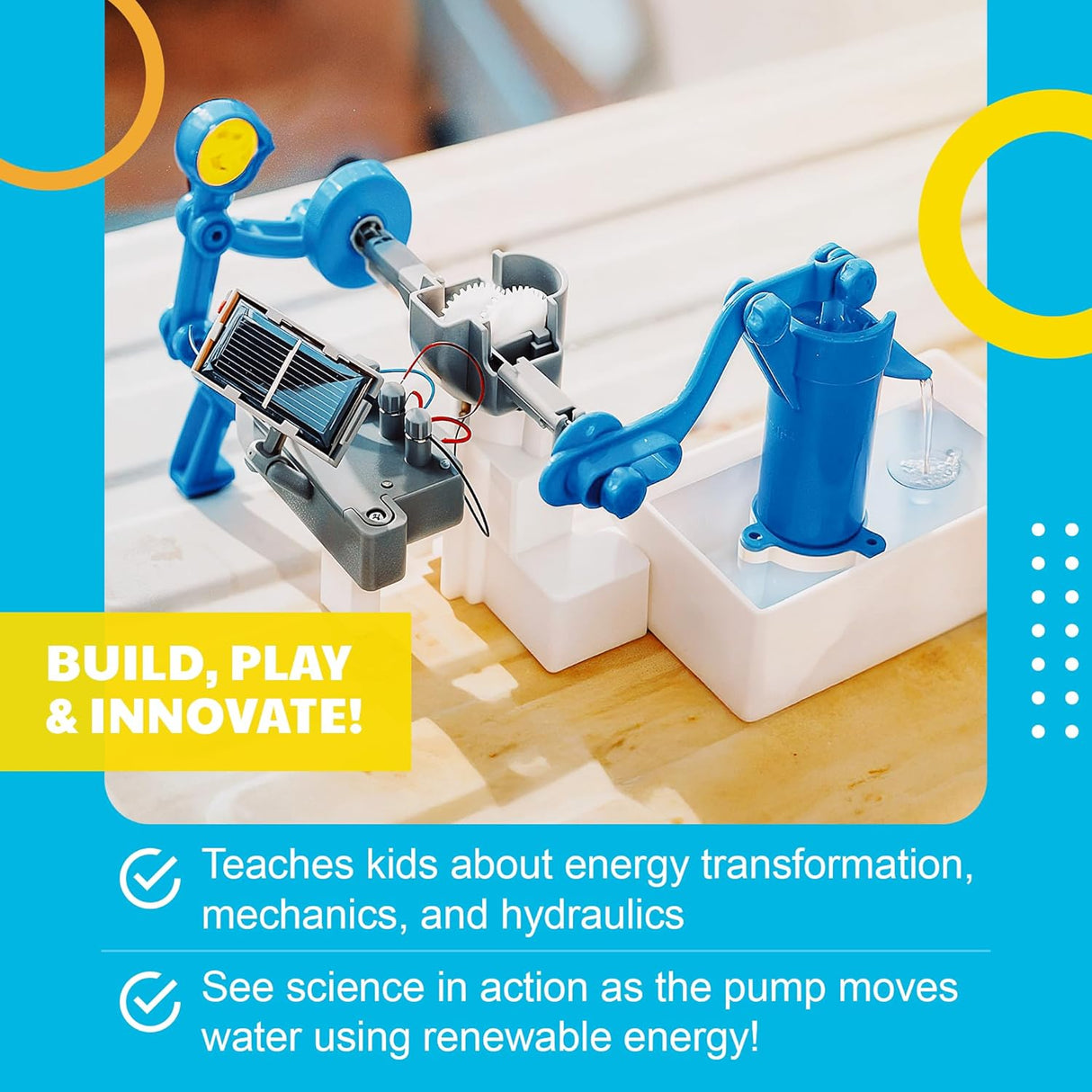4M Green Science Water Pump - Solar Hybrid Power