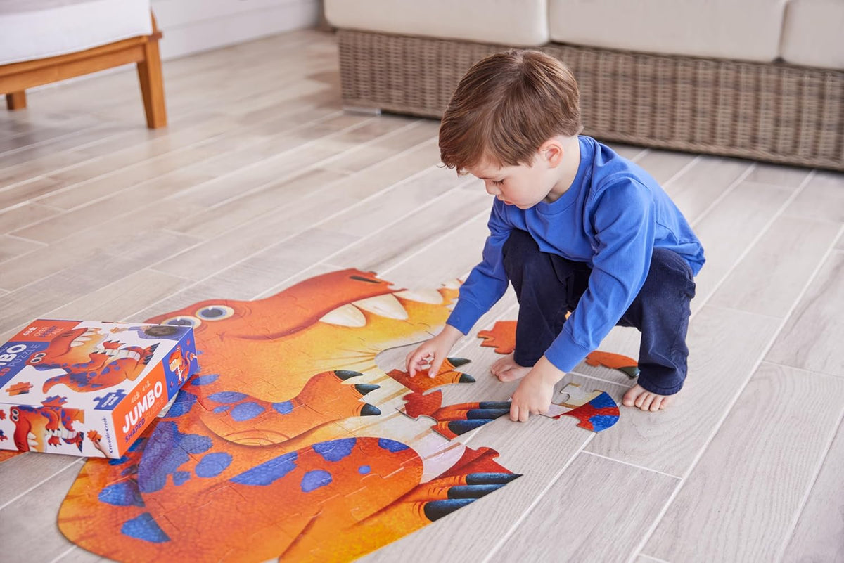 Crocodile Creek: 48pc Jumbo Floor Puzzle - Dinosaur