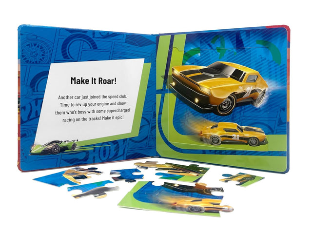 Mattel Hot Wheels My First Puzzle Book