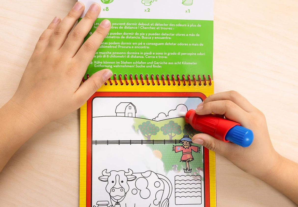 Melissa & Doug: On The Go: Water WOW! Reveal Pad - Farm