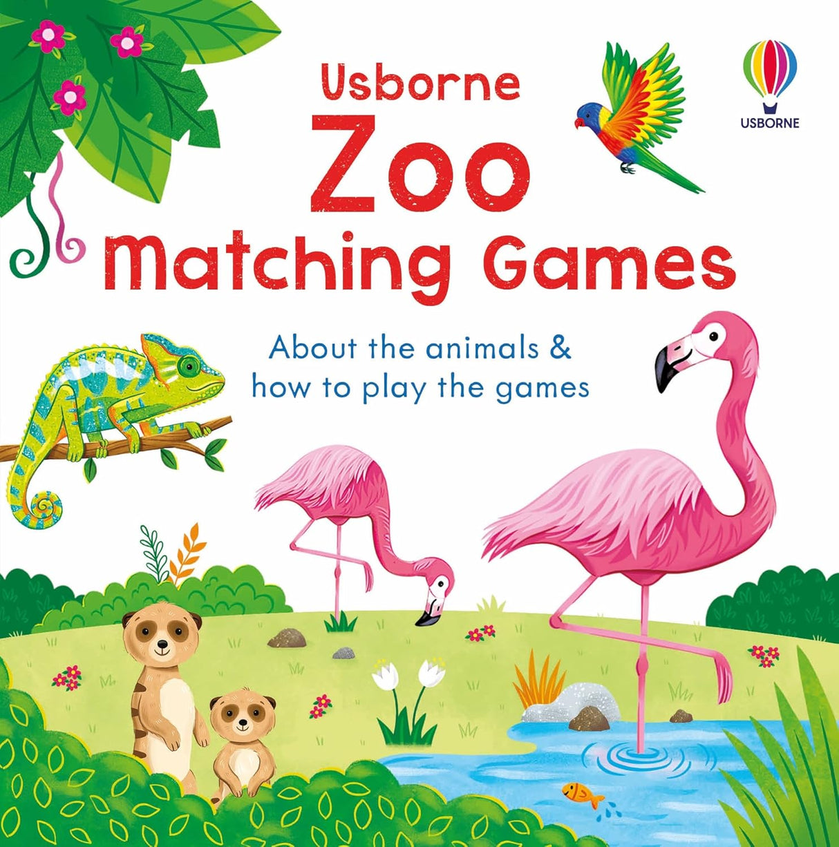 Zoo Matching Games and Book