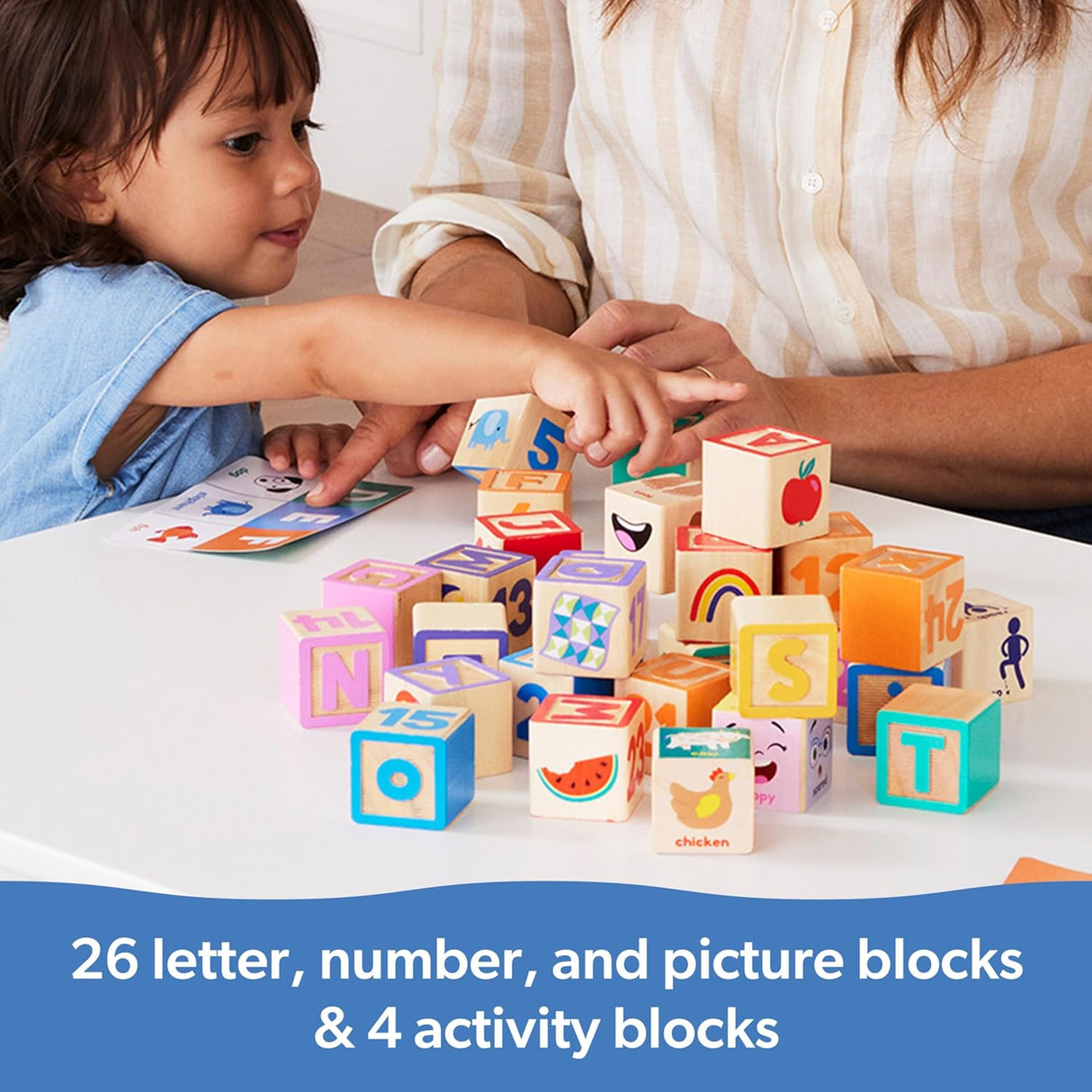 Melissa & Doug - Ms. Rachel Blocks + Activity Cards