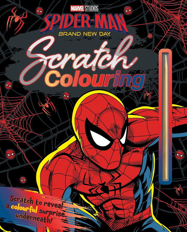 Spider-Man: Brand New Day Scratch Colouring (Marvel)
