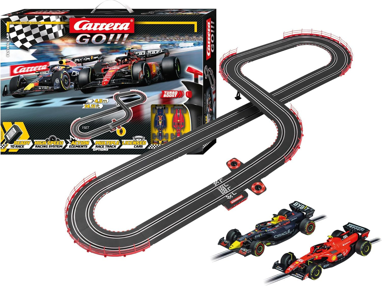Carrera GO!!! F1 Flying Lap Slot Car Set