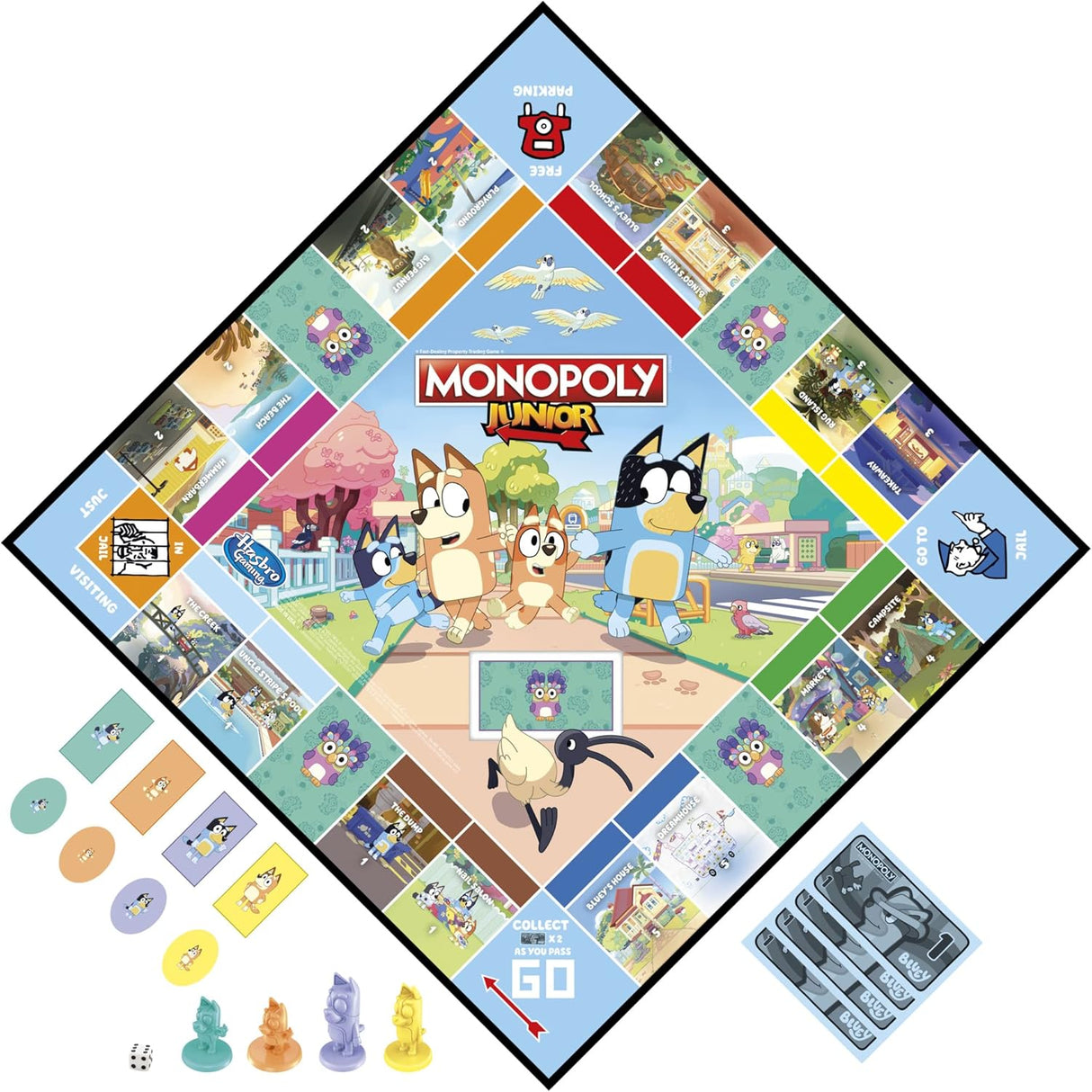 Monopoly - Junior Bluey