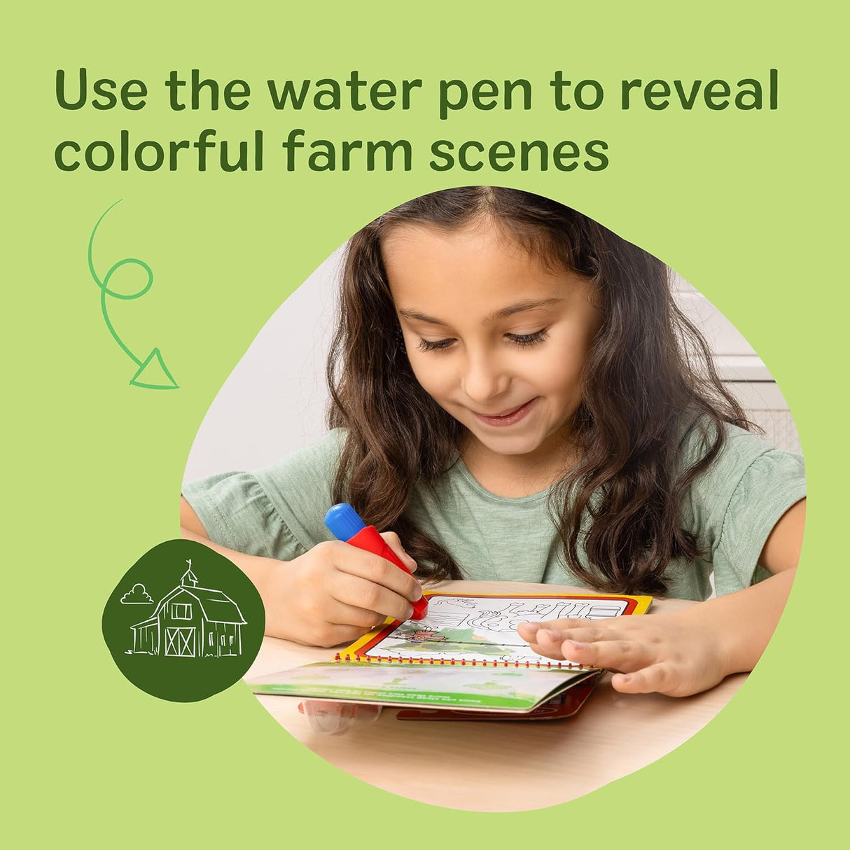 Melissa & Doug: On The Go: Water WOW! Reveal Pad - Farm
