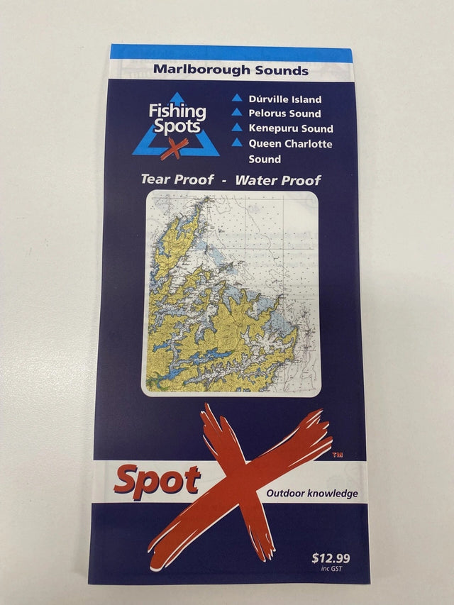 Spot X Marlborough Sounds Chart